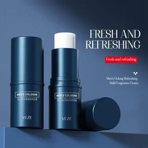 Men's Portable Solid Cologne Balm, Fresh Long-Lasting Scent, Perfect for Dates and Daily Use, Fragrance Enhancer, 2 Pack