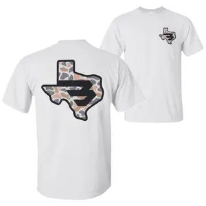 Texas Camo T-Shirt, Camouflage Texas State Design Graphic Tee, Soft Cotton Shirt, Outdoor Hunting and Texas Pride Apparel for Men & Women, Casual Gift