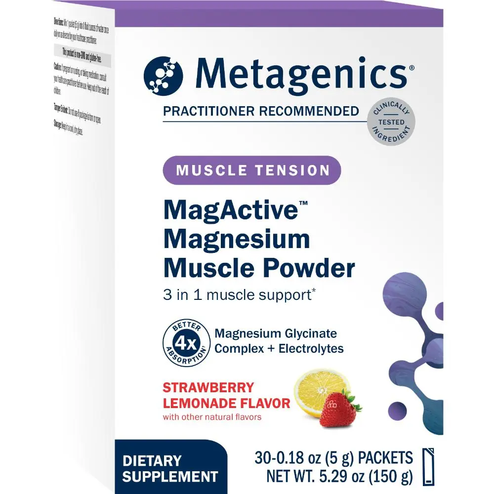 MagActive Magnesium Muscle Powder, 30 Packets