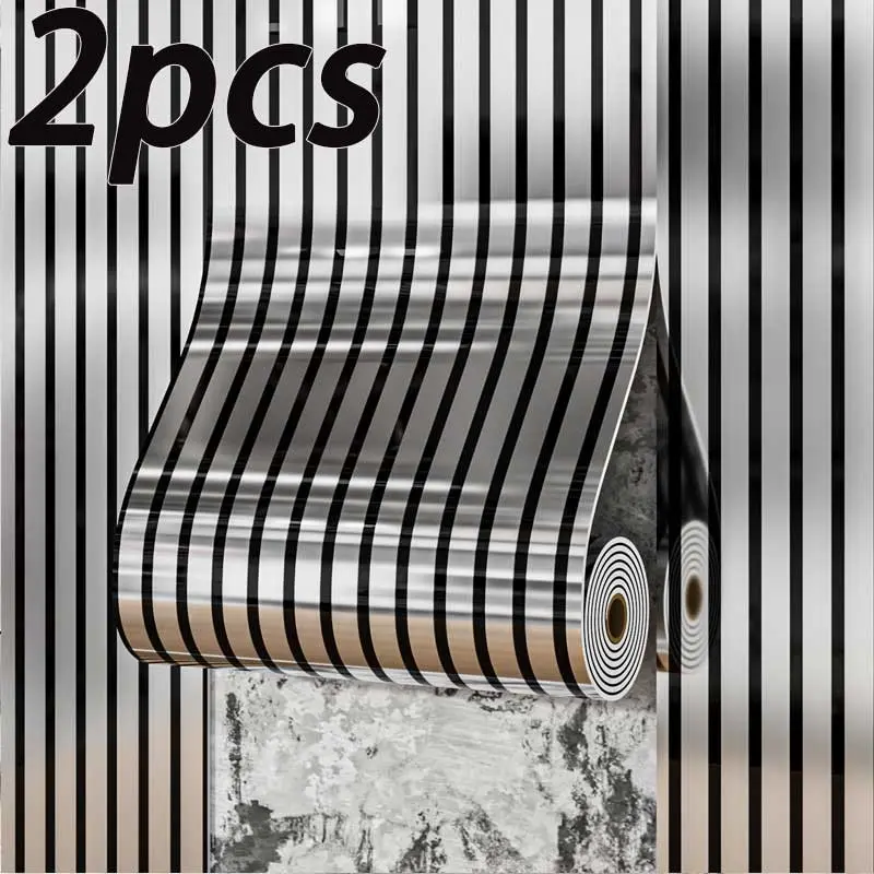 Thick Vintage Retro 3D Glossy Decorative Mirror Self-Stick Wallpaper, Easy Peel & Stick, Removable Waterproof Wall Sticker, Wall Decal, Sticker Decorations, Home Decor, Interior Stickers for Living Room Kitchen Bedroom