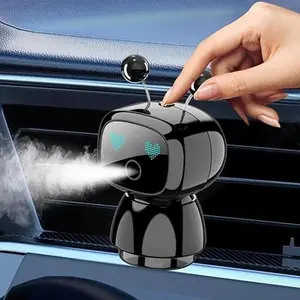 Joytutus V3 Model Robot Intelligent Aromatherapy Machine Smart Cute Car Air Freshener Fine Spray Fillable Four-Gear Adjustment Vibration Sensing On-Off Large Capacity Long-Lasting Cologne Scent