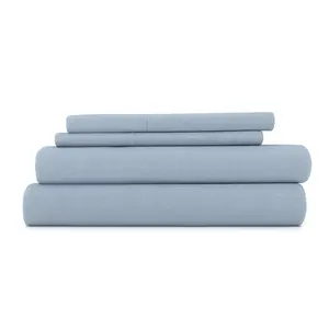 4-Piece Linen Bamboo Blend Sheet Set 4-Piece Linen Bamboo Blend Sheet Set