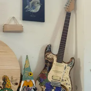 Custom Guitar with Unique Design and Stylish Features for Music Lovers