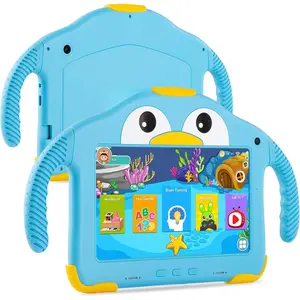 Tablet for Toddlers Tablet Android Tablet with WiFi Dual Camera 1GB 32GB Storage 1024 x 600 Touch Screen Parental Control Mode Google Playstore YouTube Netflix for Boys Girls Android 10
