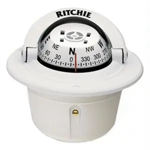Ritchie Compass  Flush Mount Explorer - White