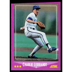 Charlie Leibrandt 1988 Score #61 Kansas City Royals