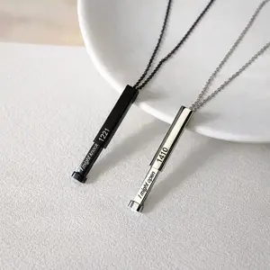 Heated Rivalry Merch Pull-out Necklace Stainless Steel for Men and Women Gift Shane Hollander Ilya Rozanov Box Included Minimalist Design