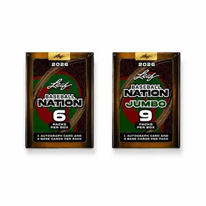 2026 Leaf Baseball Nations Hobby & Jumbo Boxes