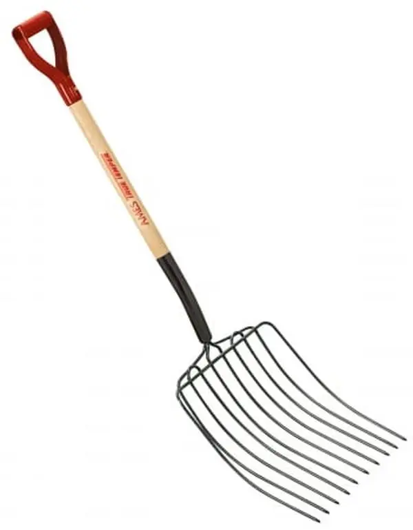 Ames 30in. D Handle 10 Tine American Made Ensilage Fork 1829500