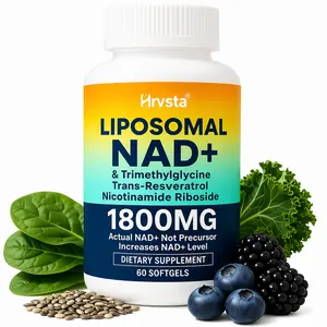 NAD+ Dietary Vitamin Supplement Capsules, 1800 mg with High NADP Saturation, Maximum Absorption, Pure Formula for Energy, DNA Repair (Optimized for Di Users)