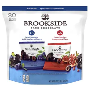 Brookside Dark Chocolate Variety Pack Açaí & Blueberry and Pomegranate 0.7 oz 30 pk
