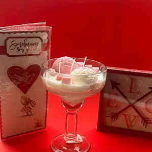 Two Scoops of Love Candle
