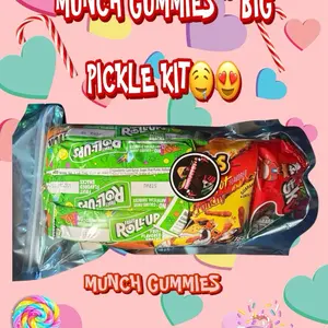 Munch Gummies ~  Pickle Kit Snack