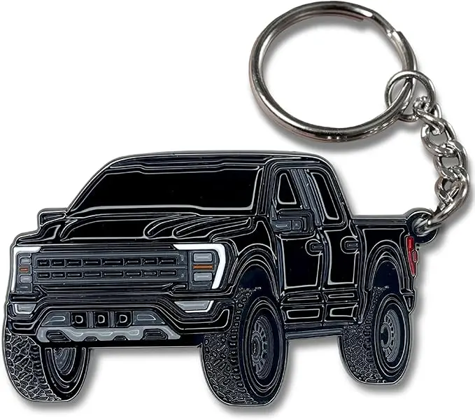 Ford F-150 Keychain – Pickup Truck Key Ring, Rugged 4x4 Truck Accessory, Gift for Ford F-150 Owners & Truck Lovers