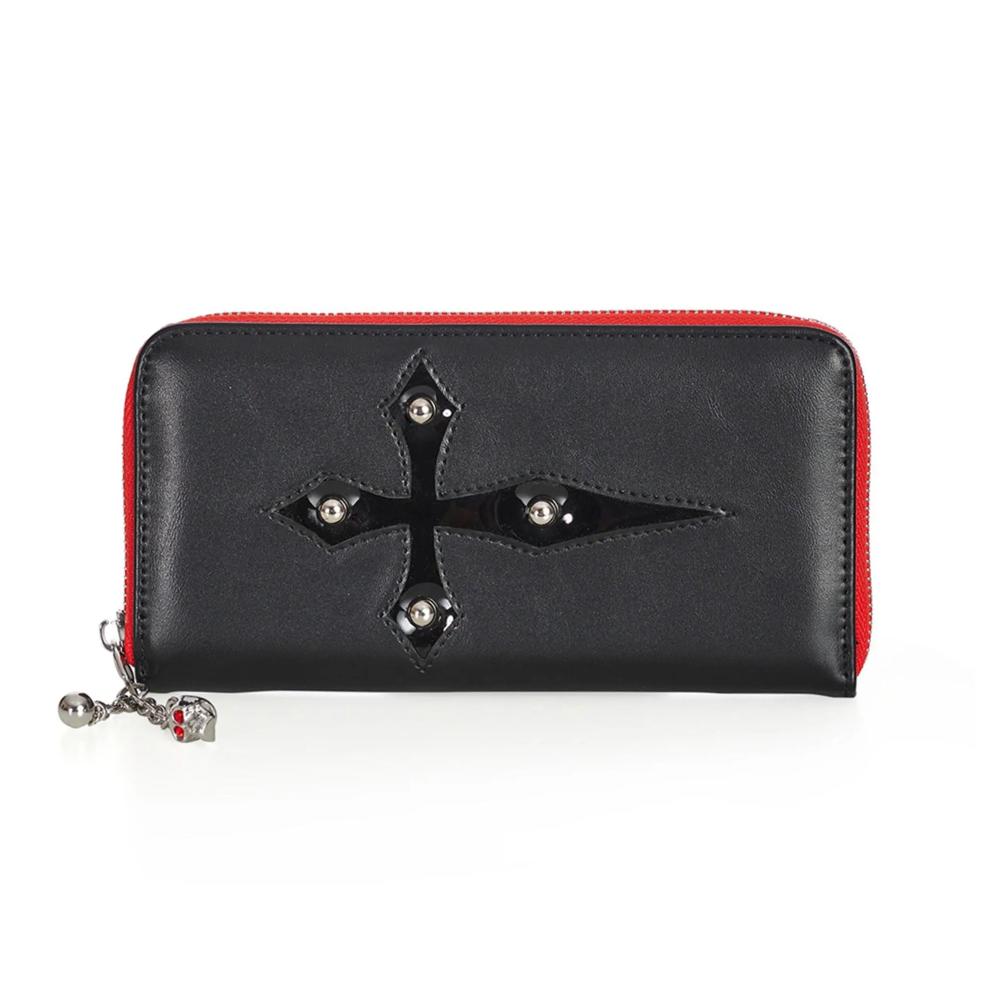 Cross Appliqué Wallet
