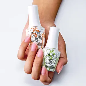 Gelish Vitagel Nail Strengthener Base Coat - Vitamin-Infused Natural Treatment for Weak, Thin, Brittle Nails to Prevent Peeling, Splitting, Chipping, Fortify, Repair and Support Healthy Growth