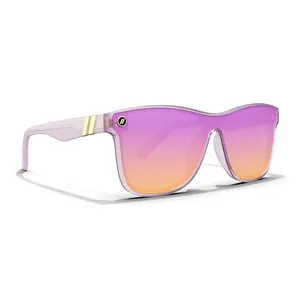 Blenders Millenia DX Orchid Cloud Sunglasses – Gloss Milky Orchid Frame, Polarized Lavender‑Champagne PureBlend Lens, UV400 Protection, Scratch‑Resistant, Medium‑Large Fit