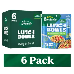 6-Pack Bonduelle Lunch Bowls - Mediterranean Fusion