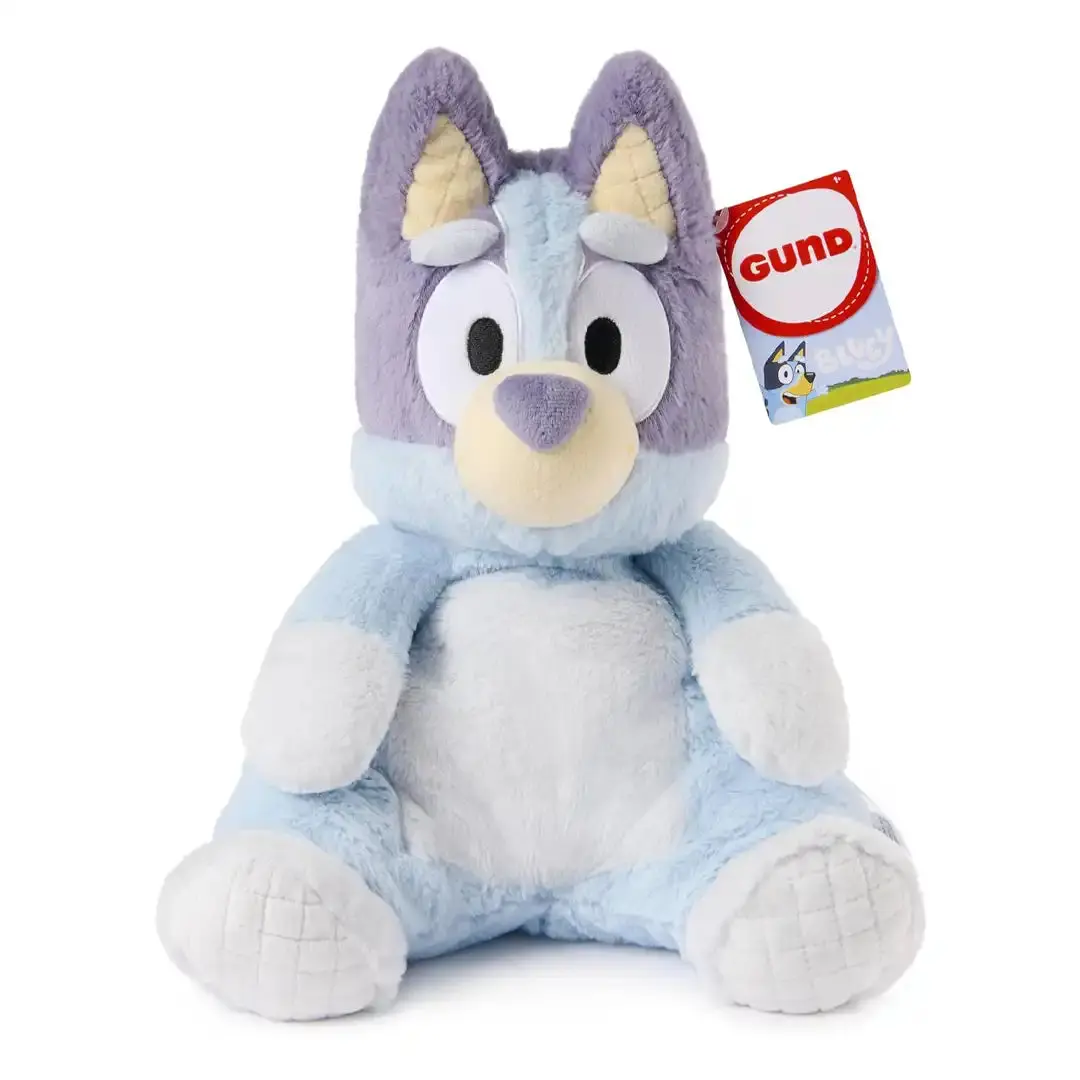 GUND Official Bluey Oh So Snuggly 12.5" Plush Toy, Cute Toys, Fun Toys For Kids