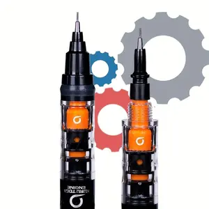 Mechanical Pencil, 1 Count Comfort Grip Retractable Mechanical Pencil, Erasable 0.5mm HB Lead Pencil, Mechanical Drawing Pencils, Office Stationery & Supplies