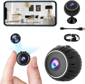 Mini WiFi Magnetic Camera, HD 1080P Video Recording Camera with Night Vision for Indoors, Office&Car Monitoring