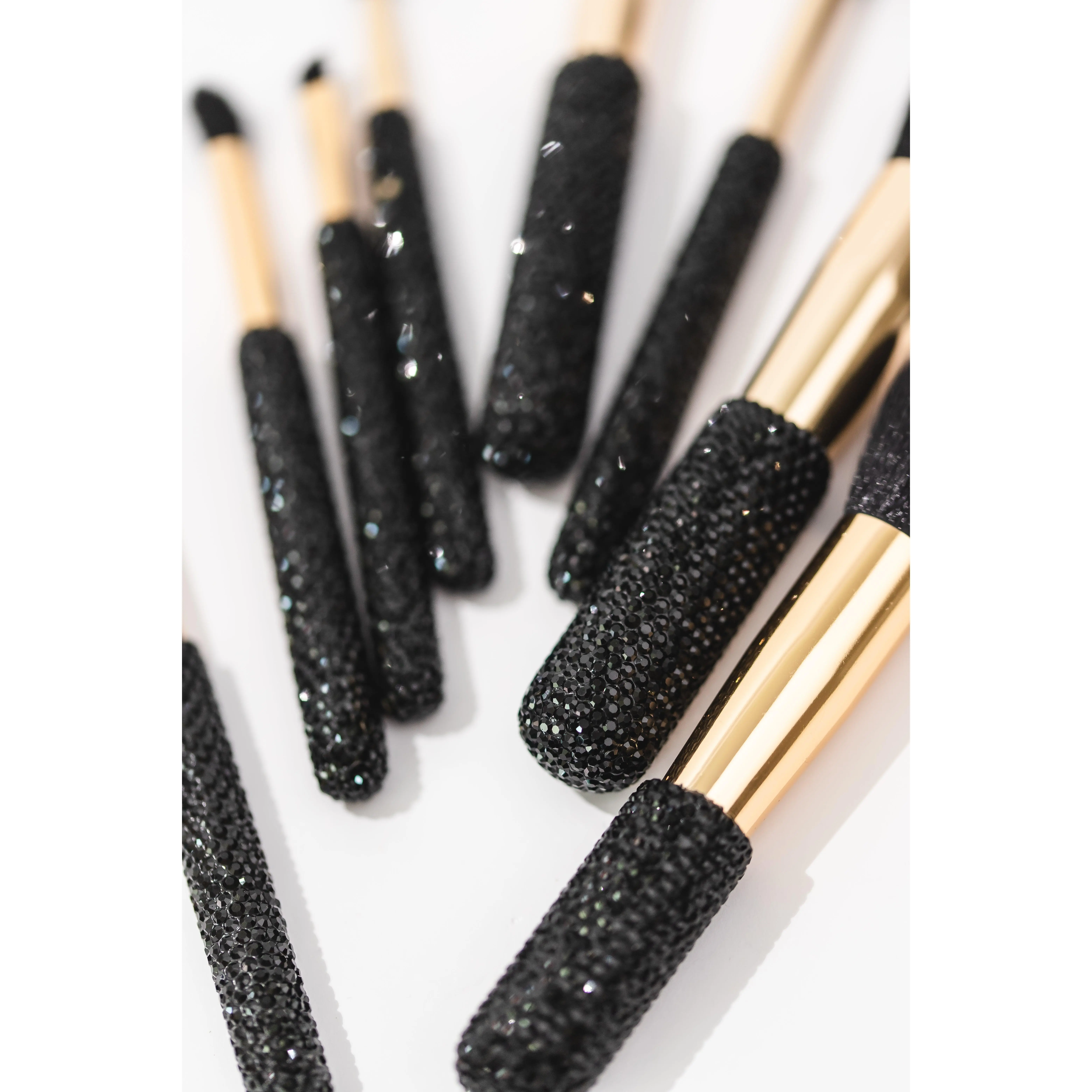 Black Glitz & Glam |11pc Travel Brush Set | GG18778