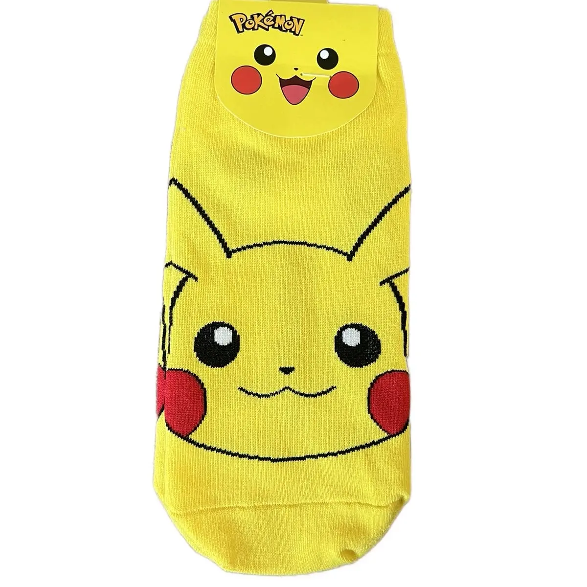 Cute Pokemon Pikachu socks for adults pop