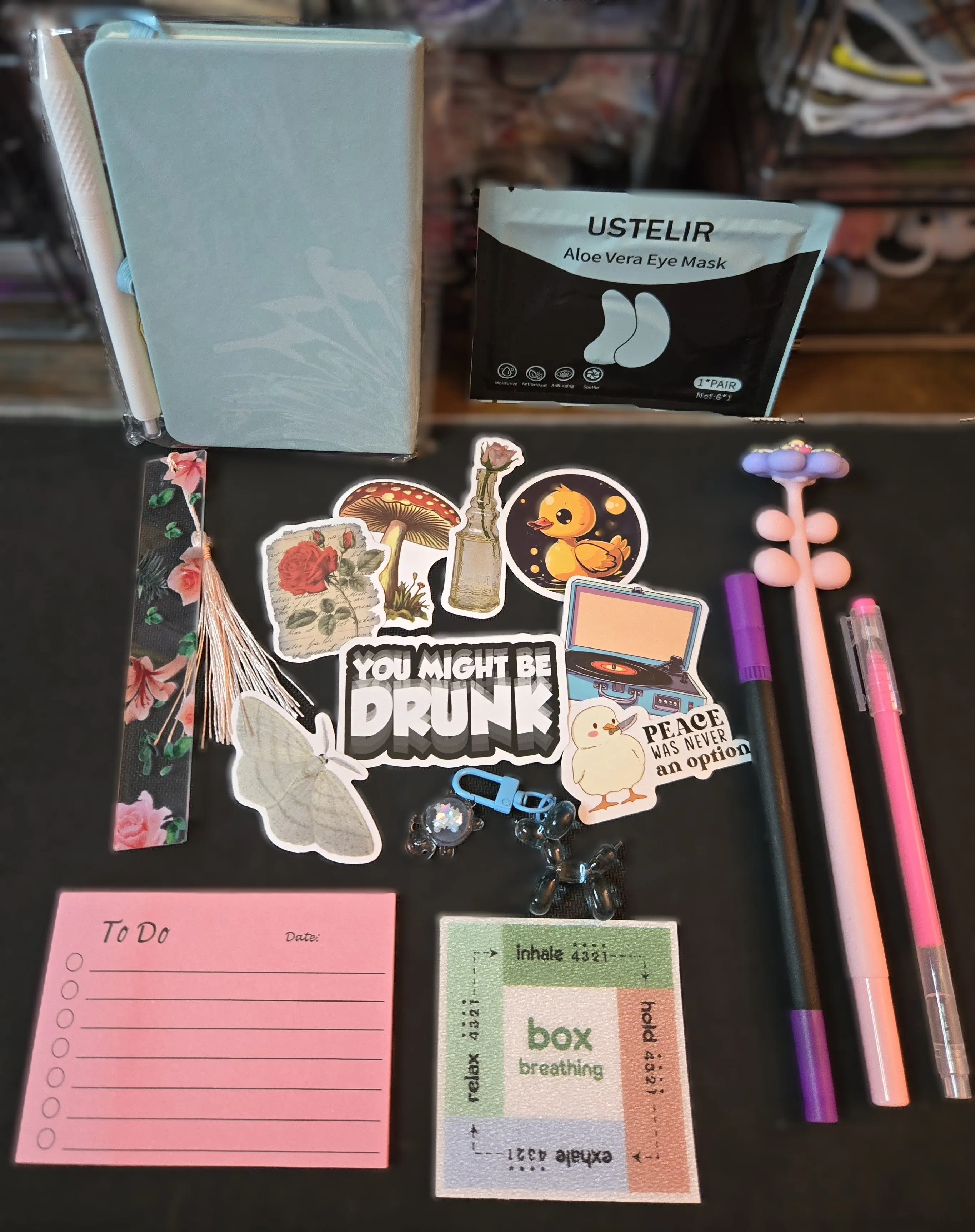 Secret Key Mini Mystery Bundle - 5 stationery and/or self care items plus an A6 journal