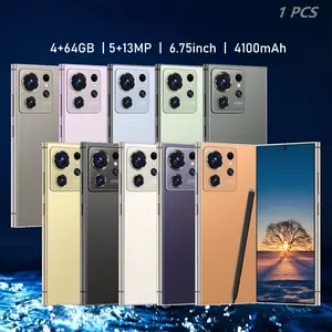 6.75 Inch Large Screen Smartphone, 4100mah Battery, 4GB+64GB Memory, Octa-Core Processor, 13mp Camera, Android 10, Dual Sim, Affordable, Touch Screen Phone, Cellphone