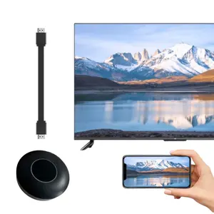 (iOS&Android)Wireless HDMI Display Adapter 4K/60Hz Image Quality with 5G Frequency Band