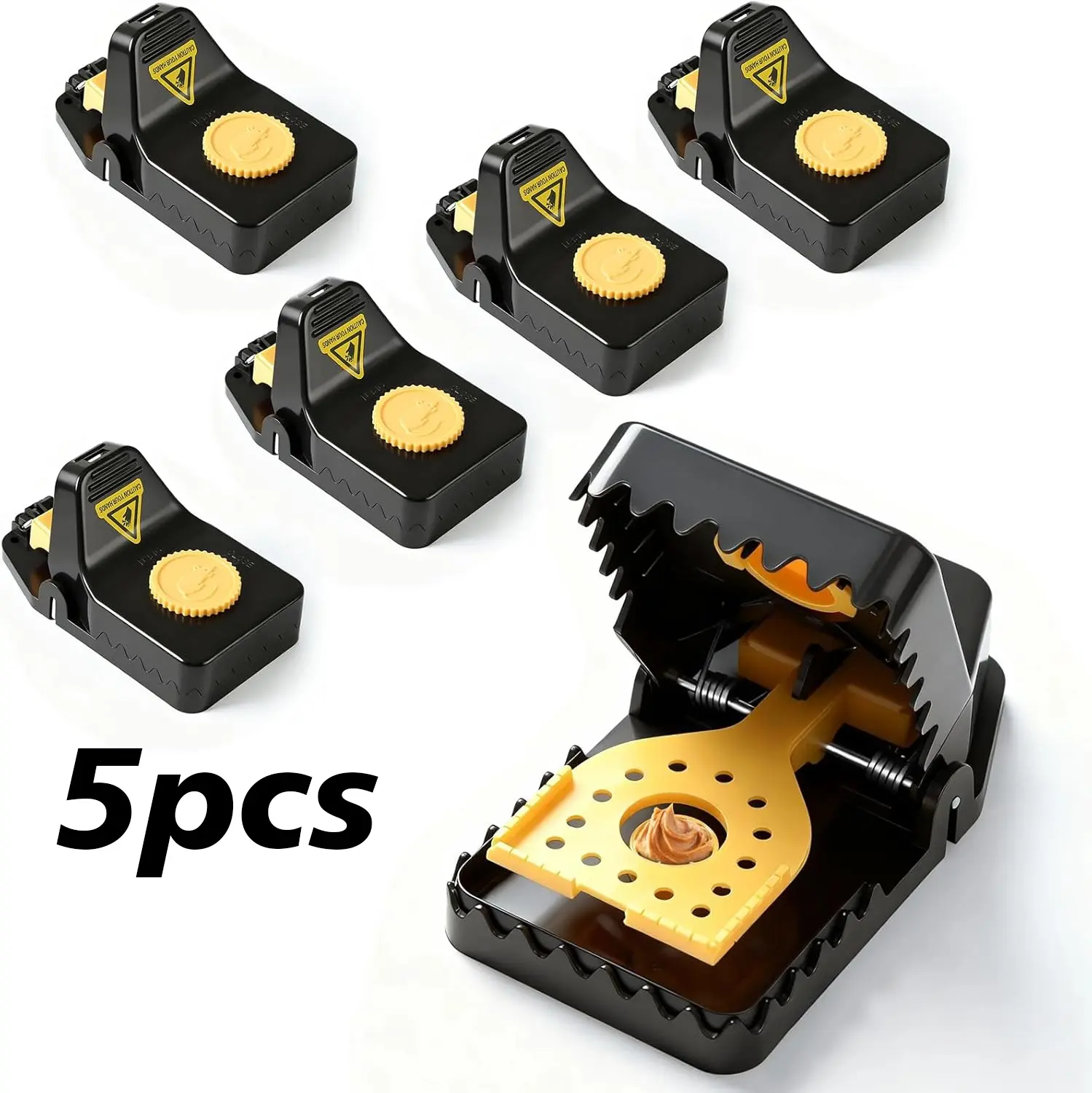 Upgraded Sticky Mice Traps with Clips - More Efficient Indoor Rodent Control Specialty Kitchen Utensil for Home Pest Deterrence