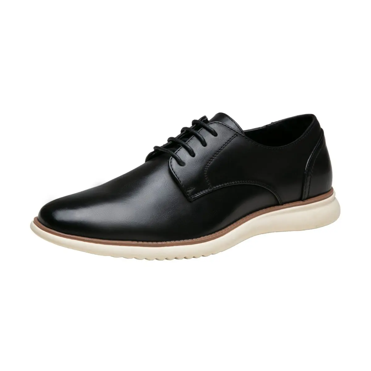 Brown Dress Shoes  for Men Formal Lace Up Casual Dress Shoes for Men Oxfords Shoes Boy Footwear doc marten  oxfords