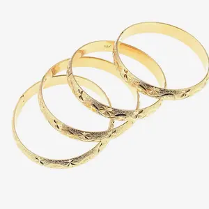 Gold Stackable Bangles 18k