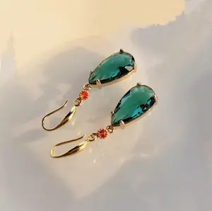 Howls moving castle huggie hoop earrings, anime cosplay earrings art, studio ghibli inspired earrings, howl cosplay earring.anime jewelry