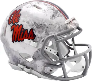 Ole Miss Rebels Riddell RealTree Camo Speed Replica Mini Helmet