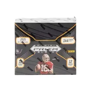 2025 Panini Prizm Black Football Hobby Box Trading Cards 2025 Panini Prizm Black Football Hobby Box Trading Cards