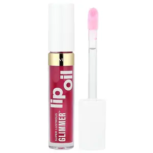 Revlon Super Lustrous Glimmer™, Lip Oil, 004 Gone Rose, 0.13 fl oz (3.8 ml)