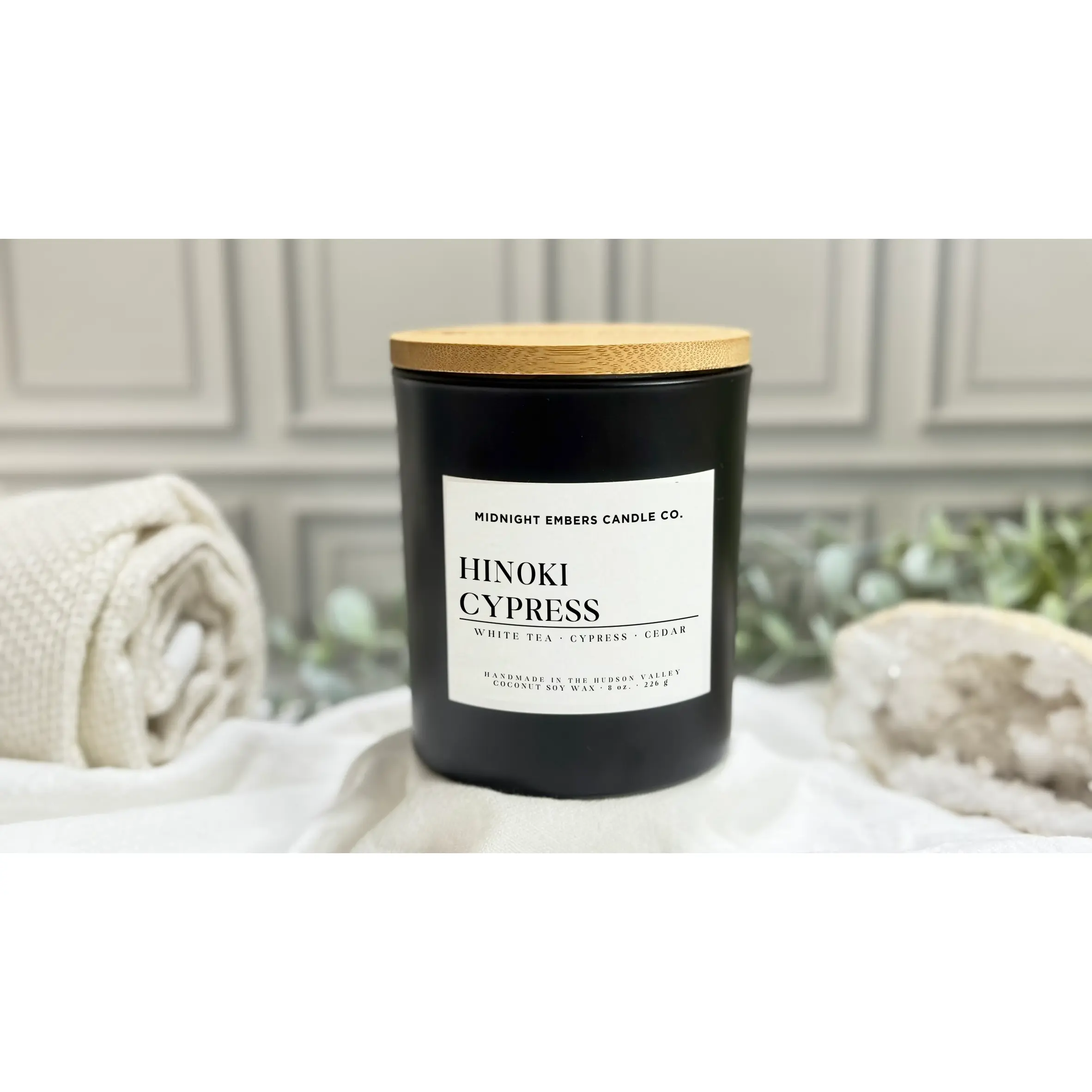 Hinoki Cypress 8 oz. Candle