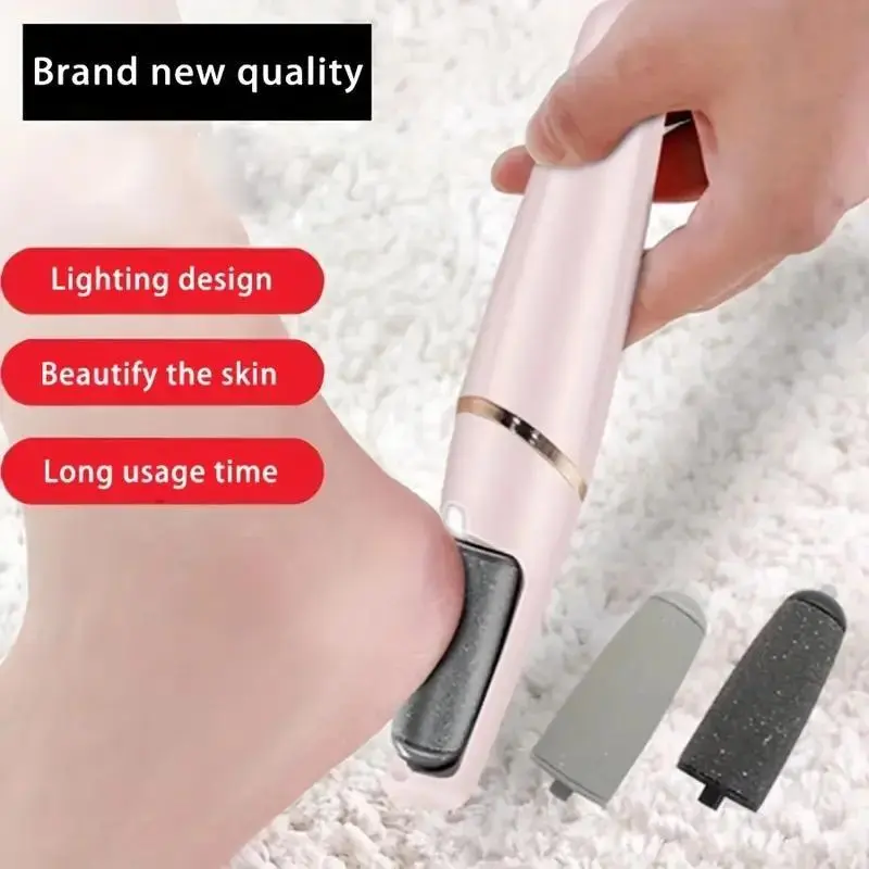 Cordless Electric Nail Care Exfoliator - Rechargeable Gentle Skin Treatment Tool, Callus Remover, for Home & Nail Salon Use, Ideal Gift, Callus Removal Pedicure Tool