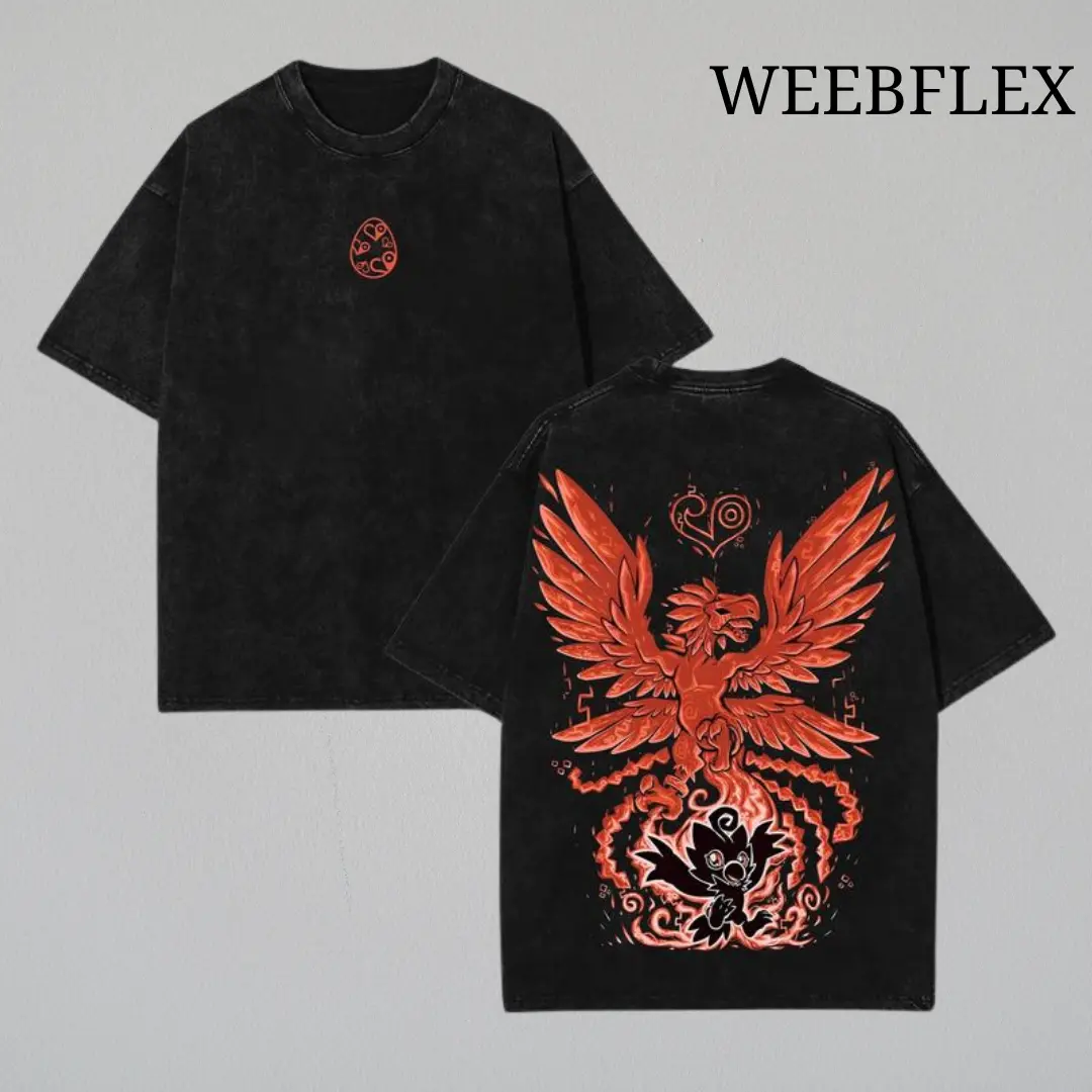 [Collection] Digital Monsters Vintage Graphic Tee, Digimon Partner Oversized Shirt, Heavyweight Cotton Streetwear, Retro Anime T-shirt, Unisex Aesthetic Outfit, Adventure Monster Crewneck, Vintage Washed Oversized Tee, Trending 90s Style