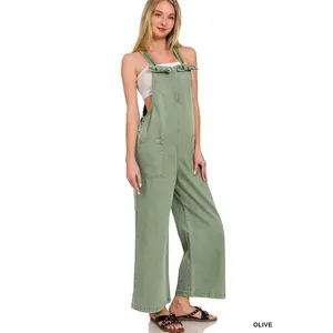 ZA Wide Leg Overalls