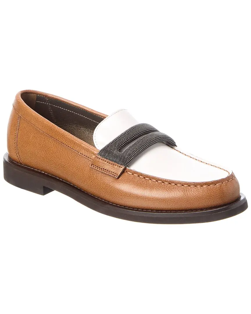 Brunello Cucinelli Leather Loafer