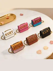 Mini Crossbody Chain Bag with Magnetic Letter Pouch, Elegant Chain Shoulder Strap, Multiple Colors Available, Fashion Casual Style, All Seasons Use, Fashionable Crossbody Bag, Crossbody Clutch Purse