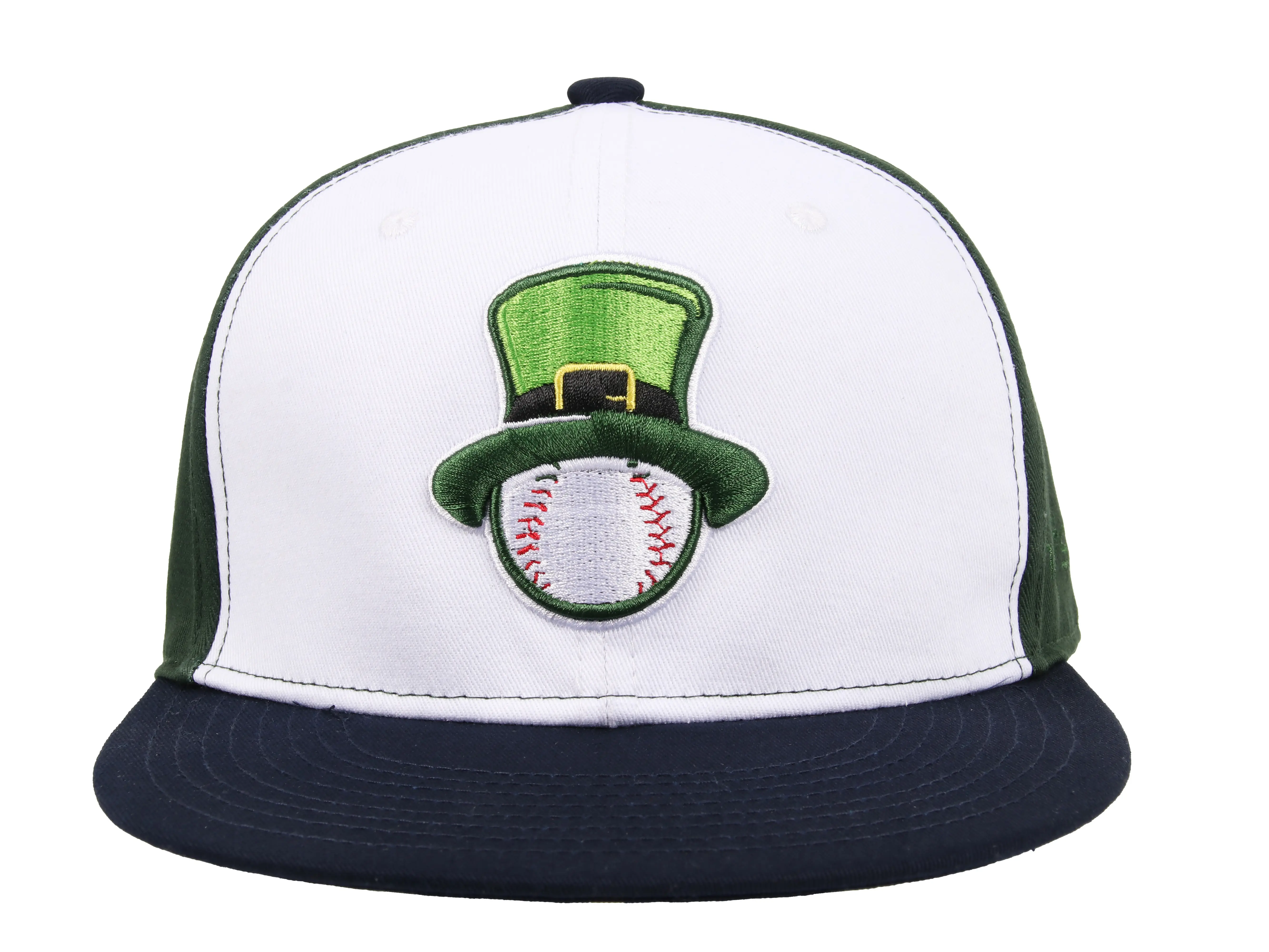St. Patrick's Day Baseball Leprechaun Top Hat Breathable Comfortable Football Cap for Men/Women, Retro Adjustable, Leprechaun, Daily All-match Hat, 3D Embroidered Adjustable Outdoor Sport Cap