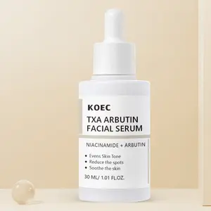 KOEC TXA Arbuitn Glowing Facial Serum, Anti Aging Niacinamide, Even Skin Tone, Dark Spots Corrector, Moisturizing and Brightening Ampoule, for Radiant Skin Care, Enhancing Serum, Brightening Serums