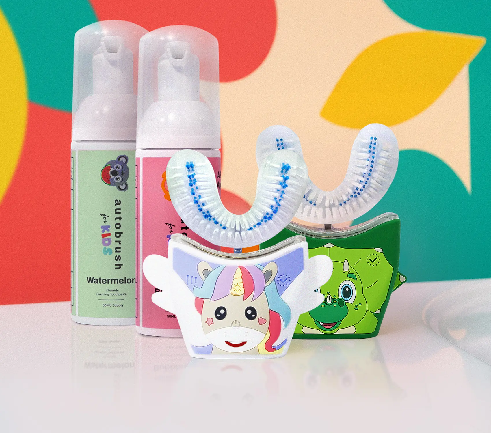 Autobrush® Sonic Pro Kids Sibling Pack Bundle Autobrush® Sonic Pro Kids Sibling Pack Bundle