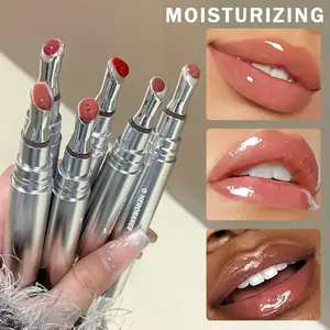 HERORANGE 6-Piece Tinted Lip Gloss Set Hydrating & Plumping for Vibrant Shine Unisex All Skin Types Perfect Sheer Color for Festival Party & Stage Trendy Gift for Teen Girls - Lipstick!