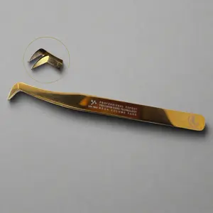 Lash Whisperer Wide Nano Tips 75° Mega Volume Tweezer - L Shape