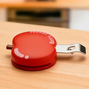 Multifunctional Portable Apple Magnetic Bottle Opener , Magnetic Fridge Magnet , Oral Liquid Bottle Opener , Moisture-proof Sealing Clip , Smart Daily Upgrades