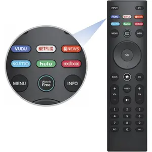 Universal Remote for All Vizio TV Remote, XRT140 Replacement Remote for All Vizio LED LCD HD 4K UHD HDR  TVs